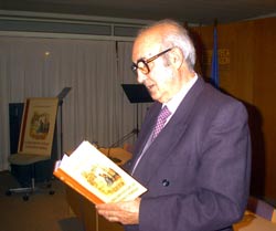 El escritor Antonio Snchez Portero